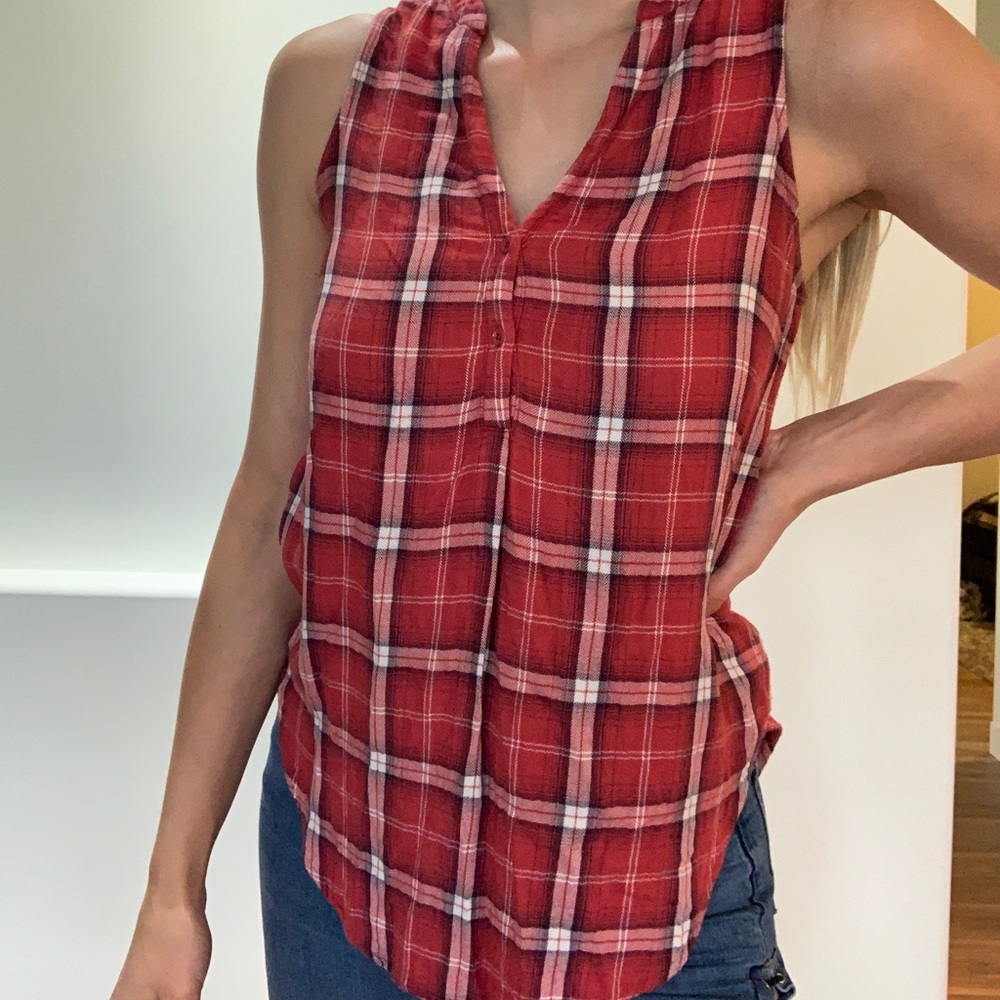 Plaid Tank - Picture 2 of 5